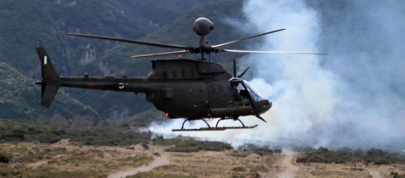Το Kiowa Warrior «μίλησαν»: Πρώτες βολές για τα ελληνικά ΟΗ-58 στο Λιτόχωρο! (βίντεο - upd)